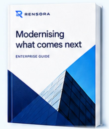 Ebook cover: Modernising what comes next