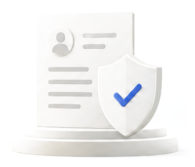 An approval document with a shield, representing production sign-off